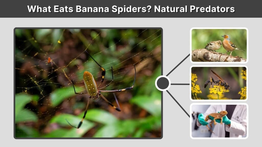 What Eats Banana Spiders? Natural Predators