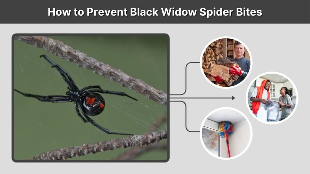 How to Prevent Black Widow Spider Bites