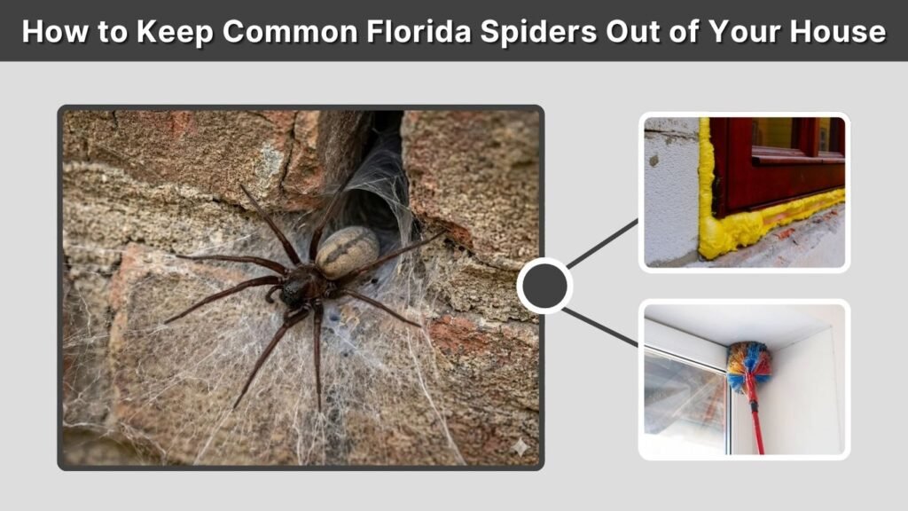 How to Keep Common Florida Spiders Out of Your House